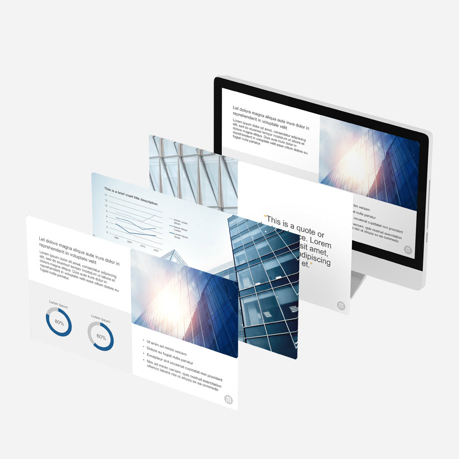 Powerpoint presentation design and template